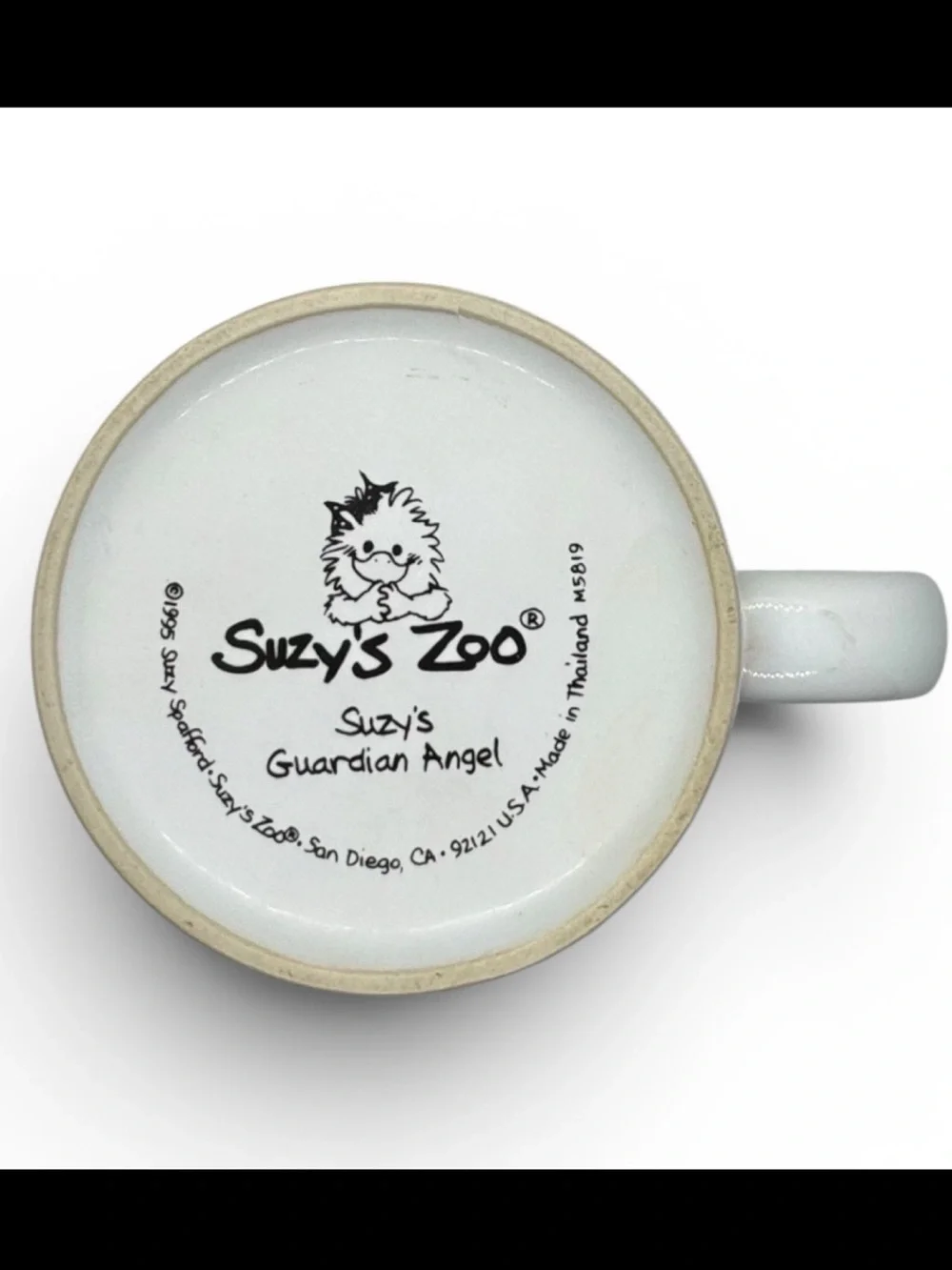 Vintage Suzie’s Zoo “Guardian Angel” Coffee Mug